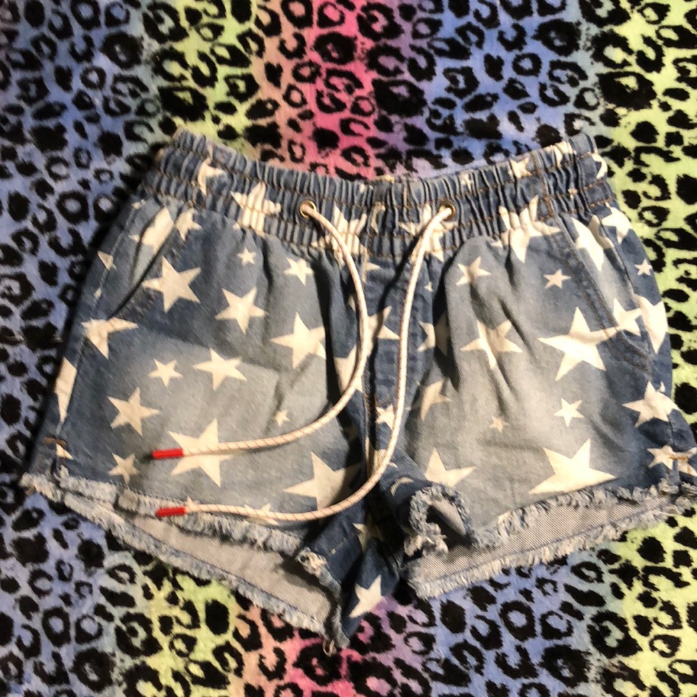 Stars and Stripes Jean shorts